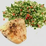 tabouleh salat med grønkål