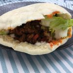 pitabrød med oksekød