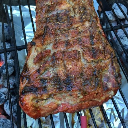 kalvecuvette i webergrill