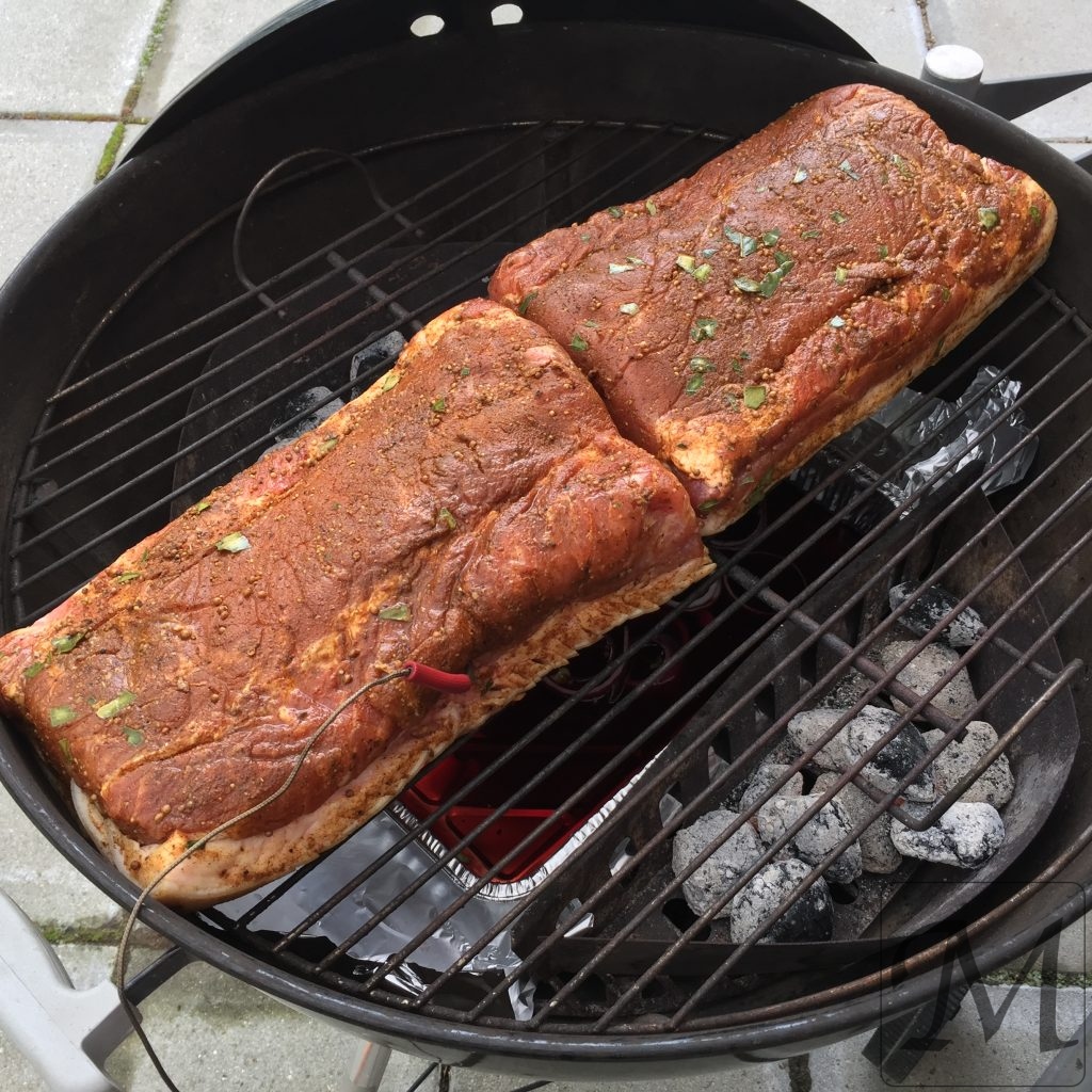 flæskesteg i webergrill