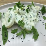 let kartoffelsalat med ylette og creme fraiche
