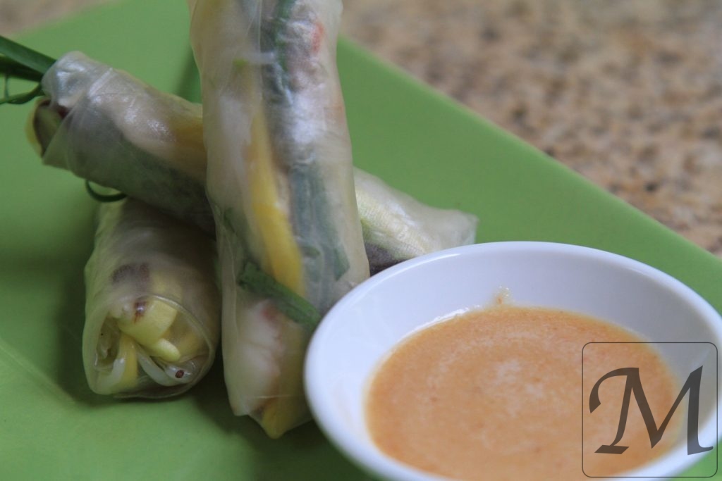 Dipping sauce med peanuts