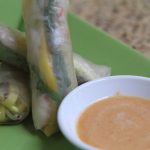 Dipping sauce med peanuts