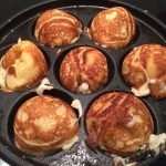 Æbleskiver runde og færdige