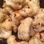 Blomkål med chili og ingefær