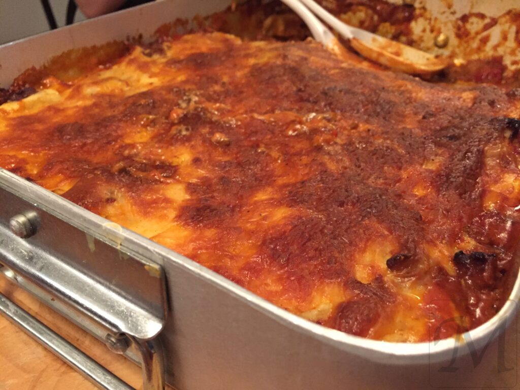 Varm moussaka fra ovnen